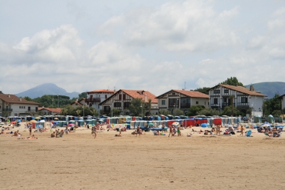 Strand und Uferpromenade von Hendaye